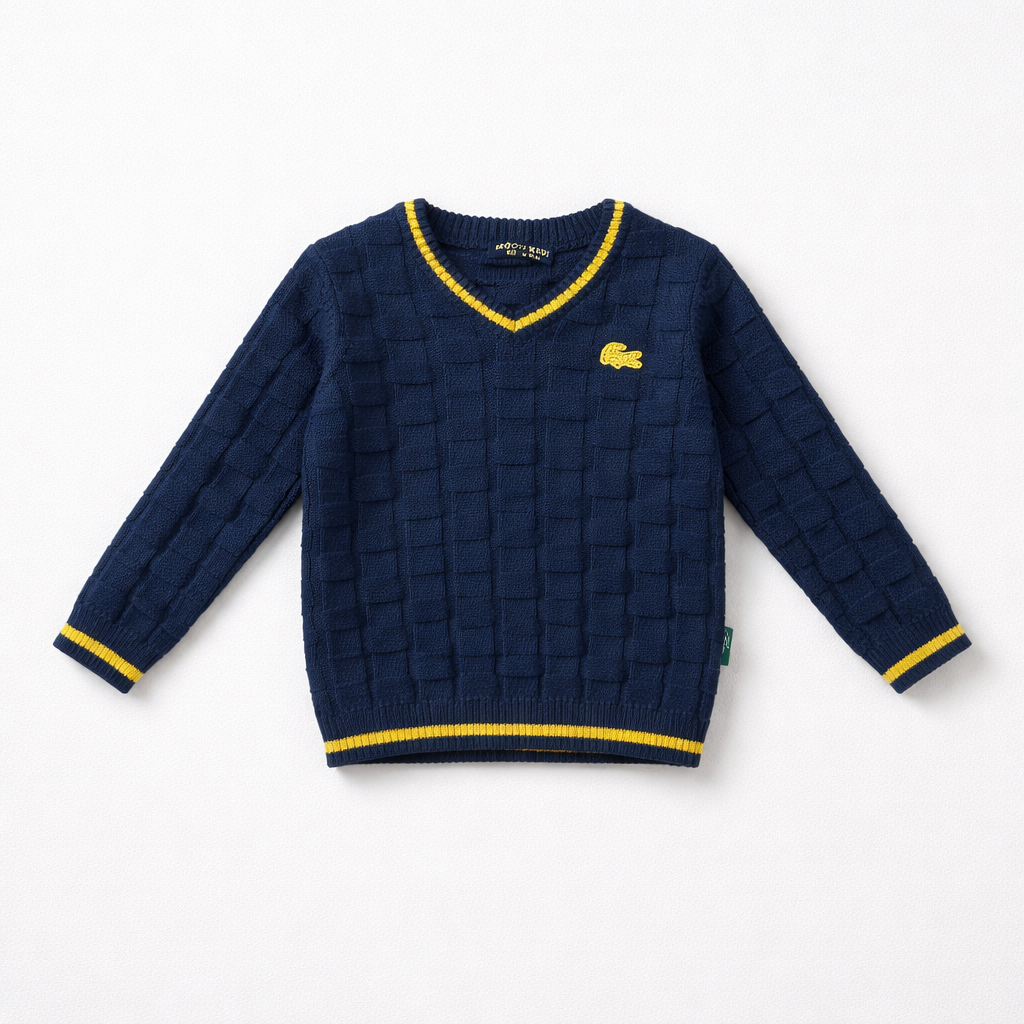 Stiped kids Sweater lacoste